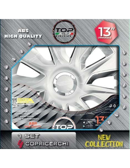 COPRICERCHI SILVER TREND 4pz.