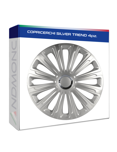 COPRICERCHI SILVER TREND 4pz.