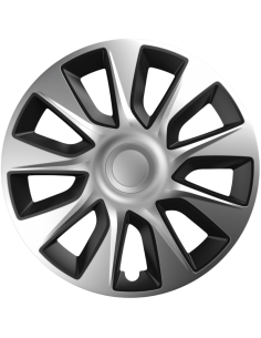 COPRICERCHI STRATOS SILVER & BLACK 4pz. 2