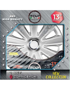 COPRICERCHIO AVIATOR RC SILVER 4pz. 2