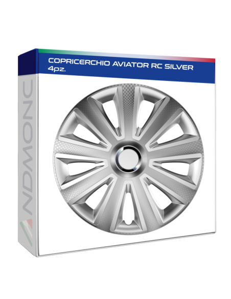 COPRICERCHIO AVIATOR RC SILVER 4pz.