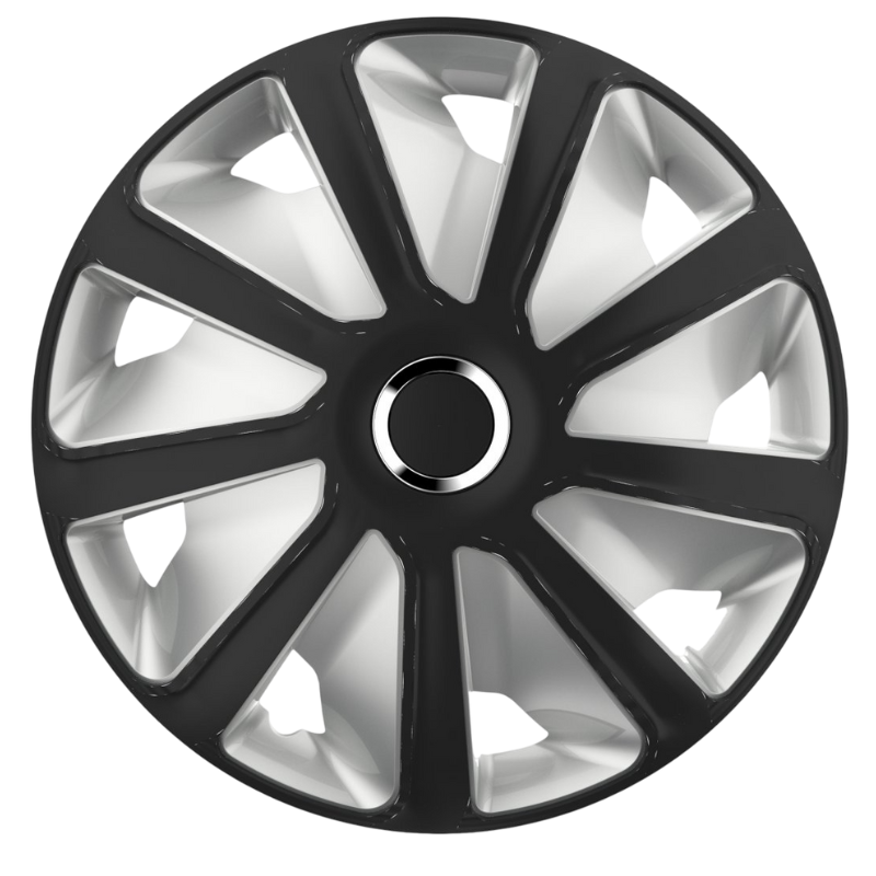 COPRICERCHIO CRAFT BLACK & SILVER 4pz.