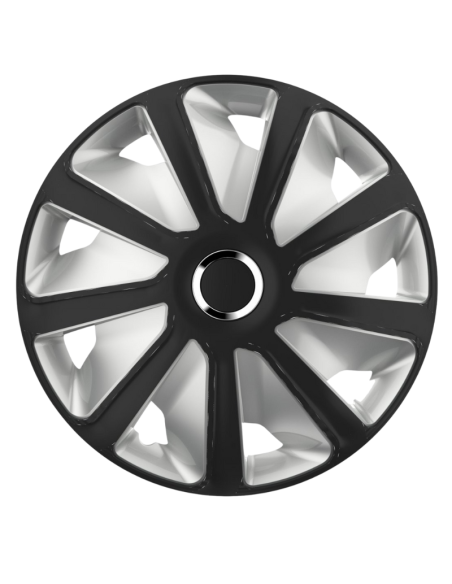 COPRICERCHIO CRAFT BLACK & SILVER 4pz.