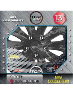 COPRICERCHIO RAPIDE NC BLACK 4pz. 2