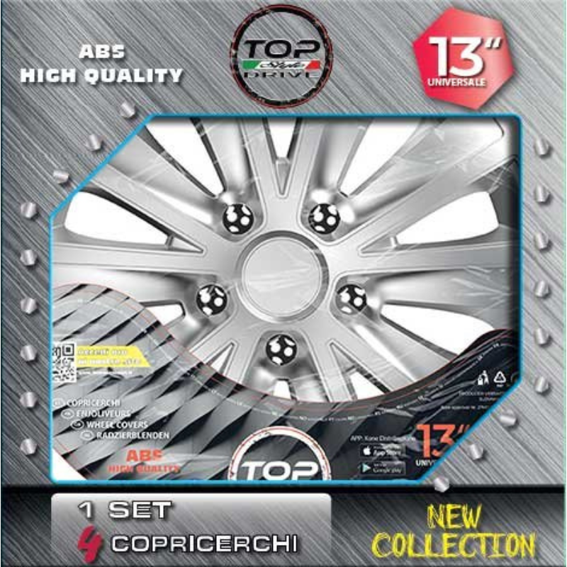 COPRICERCHIO RAPIDE NC SILVER 4pz.