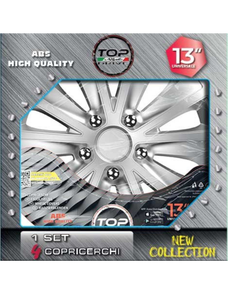 COPRICERCHIO RAPIDE NC SILVER 4pz.