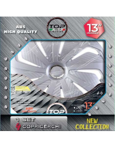 COPRICERCHIO WIND SILVER 4pz. 2