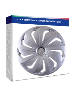 COPRICERCHIO WIND SILVER 4pz.