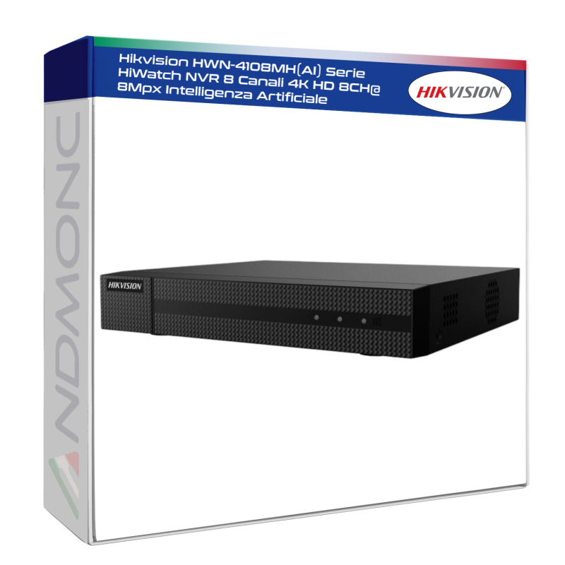 Hikvision HWN-4108MH(AI) Serie HiWatch NVR 8...