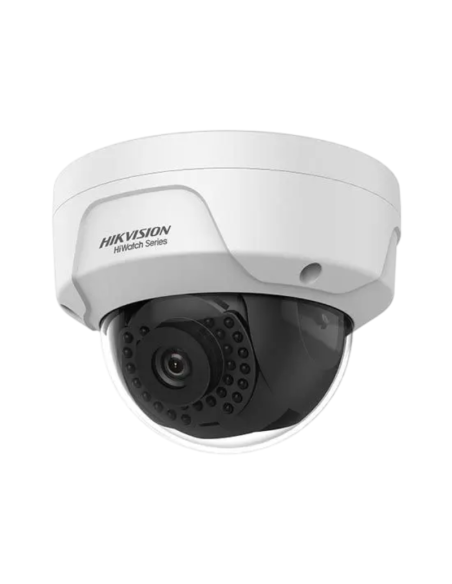 Hikvision HWI-D140H-M Hiwatch series telecamera antivandalica dome IP hd+ 4Mpx 2.8mm h.265+ poe osd metal IK10 IP67