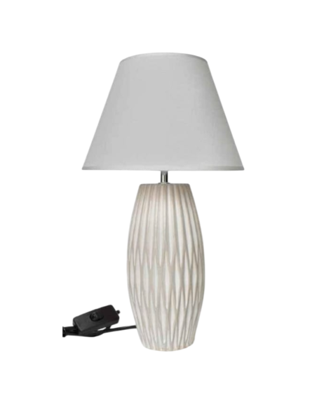 Lampada da tavolo Ceramica art.3 due Colori