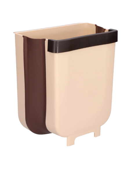 Pattumiera da Appendere Pattumiera da Appoggio Multifunzionale Impermeabile Pieghevole per Cucina Domestica Bagno