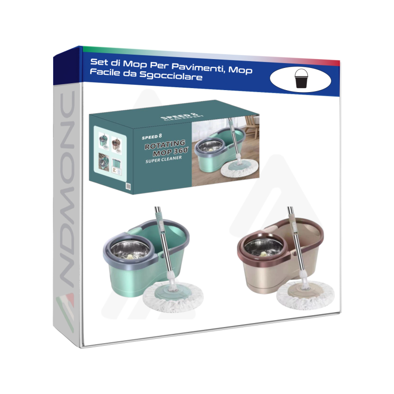 Set di Mop Per Pavimenti, Mop Facile da...