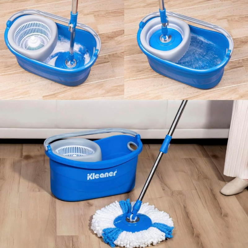 KLEANER SPIN Lavapavimenti Rotante Spin Mop...