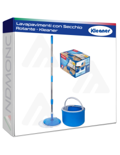 Lavapavimenti con Secchio Rotante - Kleaner