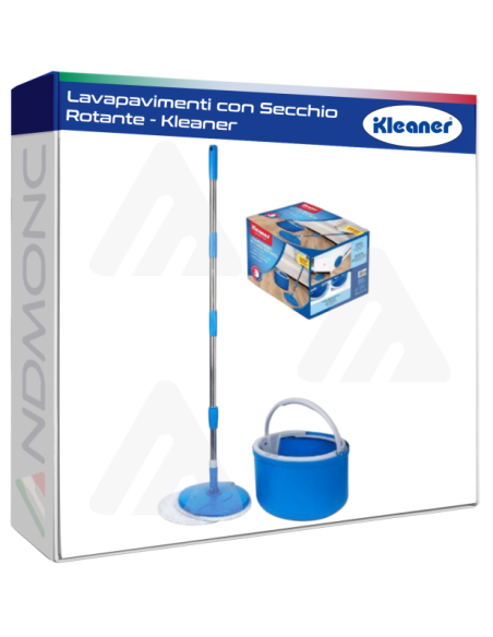 Lavapavimenti con Secchio Rotante - Kleaner