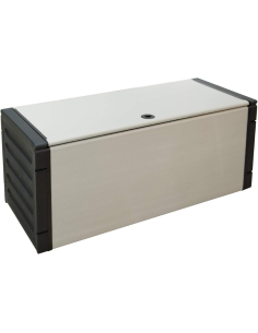 Panca per Raccolta Differenziata, Grigio/Nero 2