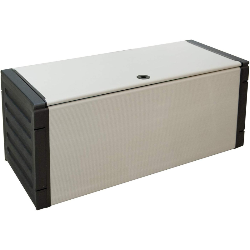 Panca per Raccolta Differenziata, Grigio/Nero