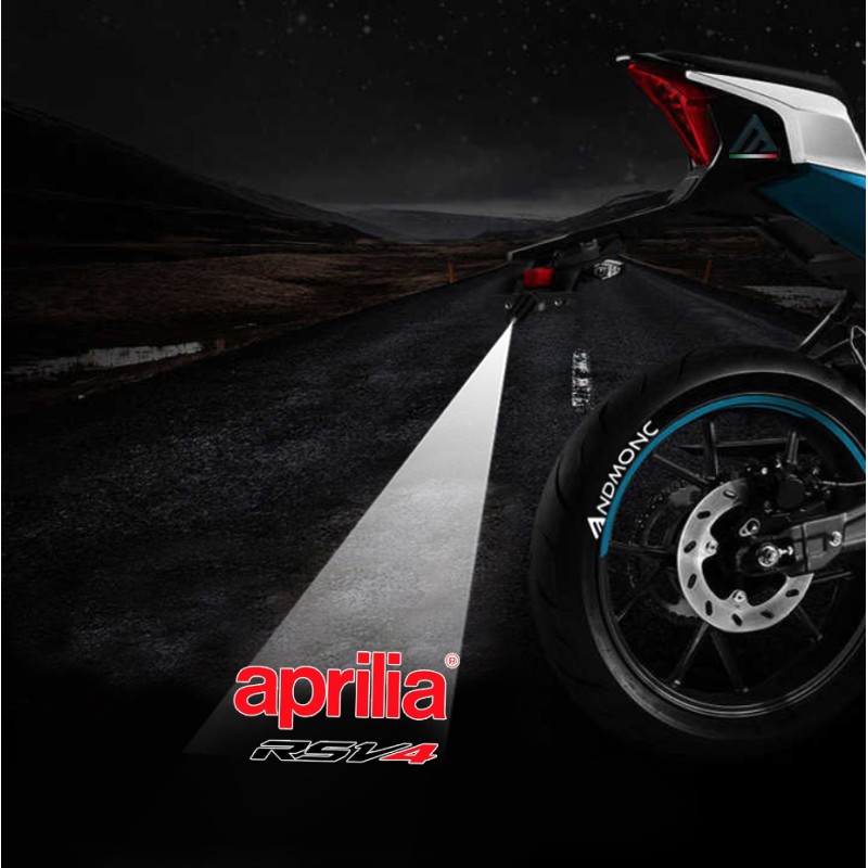 1x Proiettore moto Aprilia Rsv4