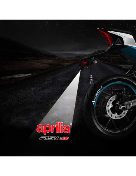 1x Proiettore moto Aprilia Rsv4