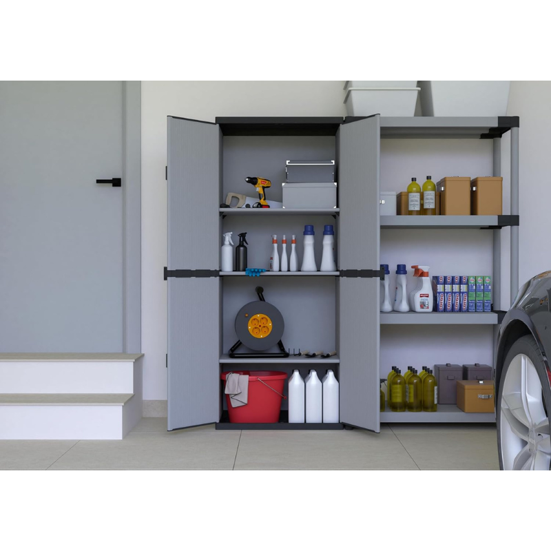 Armadio Alto a 2 Ante per Interno/Esterno con...