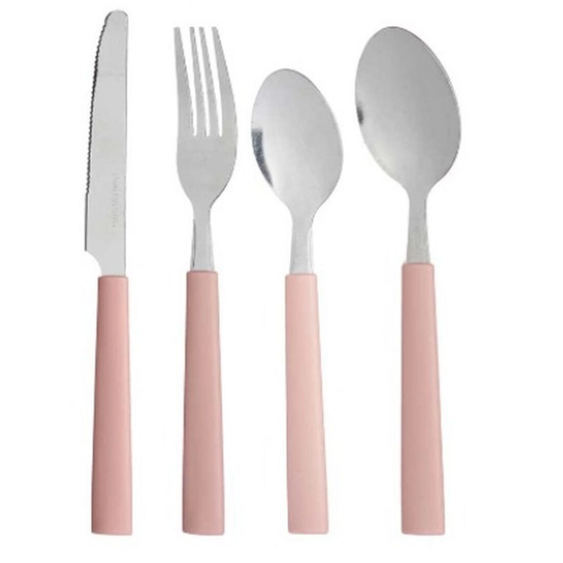 Set di Posate Acciaio inossidabile Plastica...