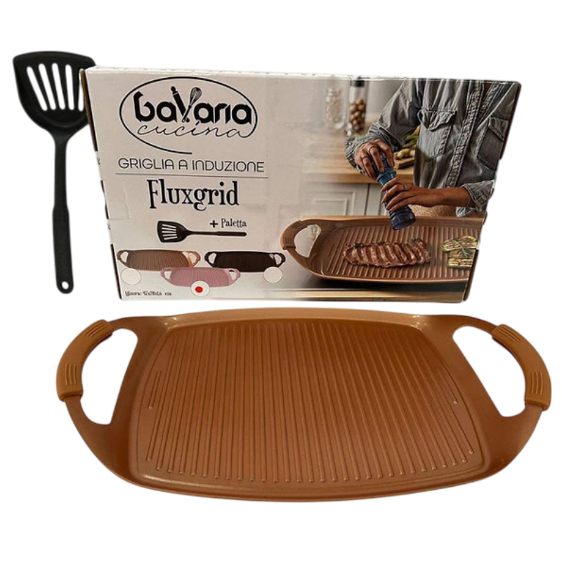 Bavaria - Griglia a induzione 47x28x1,6cm