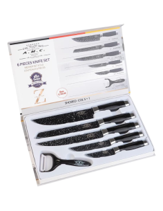 A.M.C. Set di coltelli modello ceramica pelapatate, 6 pezzi 2