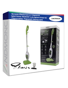 Dictrolux Scopa Elettrica a Vapore Igienizza 1500W...