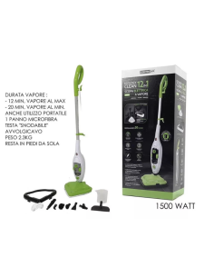 Dictrolux Scopa Elettrica a Vapore Igienizza 1500W... 2