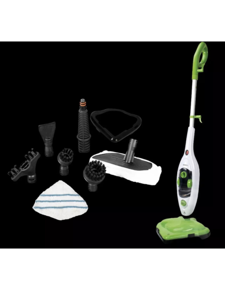 Dictrolux Scopa Elettrica a Vapore Igienizza 1500W Lavapavimenti Vaporetto Tappeti Moquett