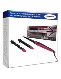 Piastra Arricciacapelli 3 in 1 set multifunzione Dictrolux