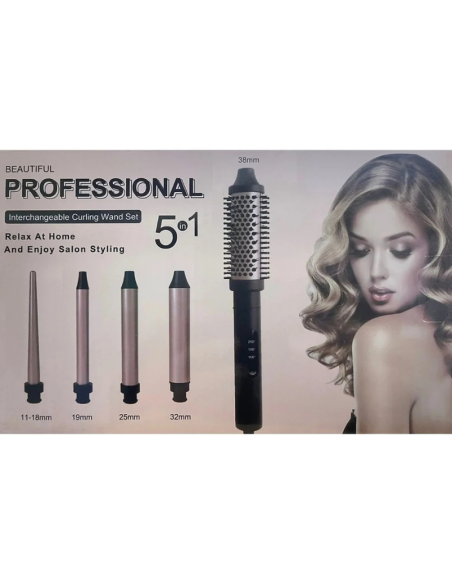 Set 5 in 1 Spazzola Termica per Capelli