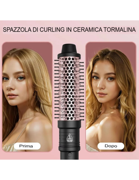 Set 5 in 1 Spazzola Termica per Capelli