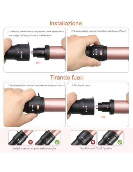 Set 5 in 1 Spazzola Termica per Capelli