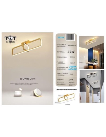 LAMPADARIO 32 W_1 art.50224