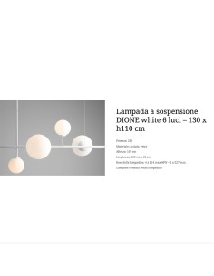 Lampadario bianco moderno a sfera in vetro_11 art.v713-b 2