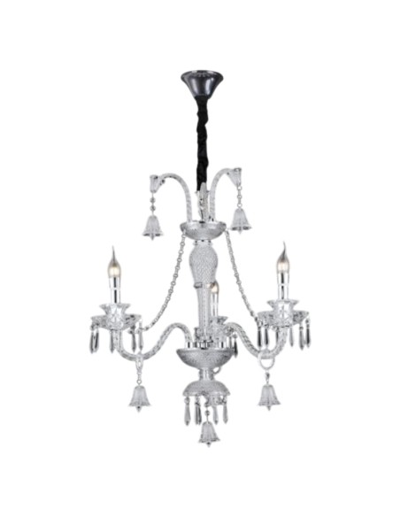 Lampadario Cristallo di lusso 3 bracci_28 art. v706-3