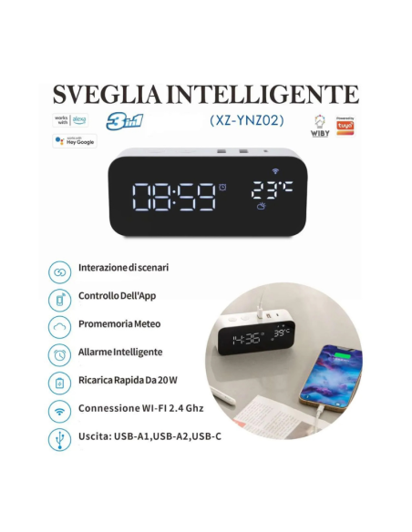Sveglia intelligente XZ-YNZ02 - wiby