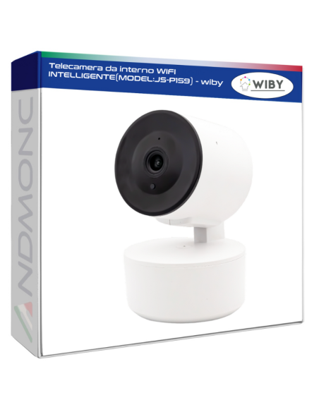 Telecamera da interno WIFI INTELLIGENTE(MODEL:JS-P159) - wiby