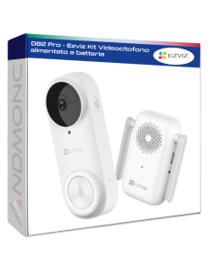 DB2 Pro - Ezviz Kit Videocitofono alimentato a batteria