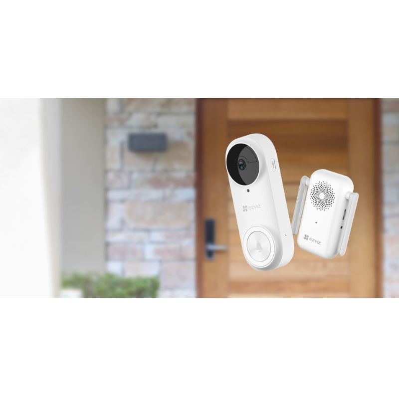 DB2 Pro - Ezviz Kit Videocitofono alimentato a...