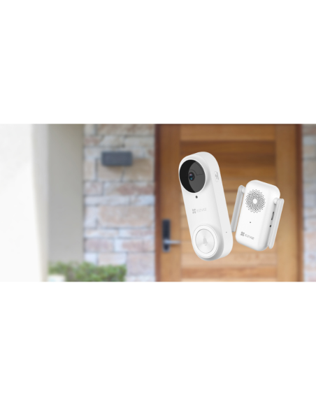 DB2 Pro - Ezviz Kit Videocitofono alimentato a batteria