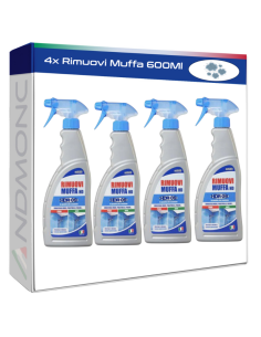 4x Rimuovi Muffa 600Ml