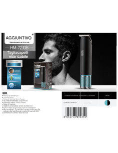 Tagliacapelli Ricaricabile HM-7230B 2