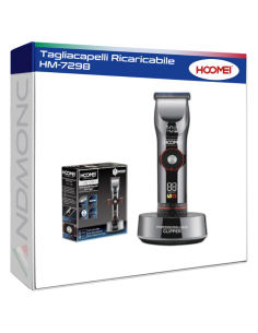 Tagliacapelli Ricaricabile HM-7298, autonomia 7 ore!