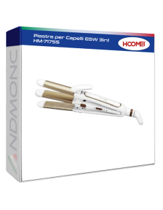 Piastra per Capelli 65W 3in1 HM-7175S