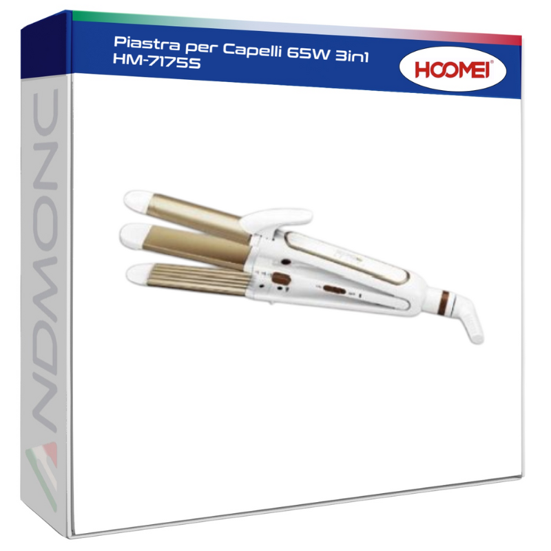 Piastra per Capelli 65W 3in1 HM-7175S