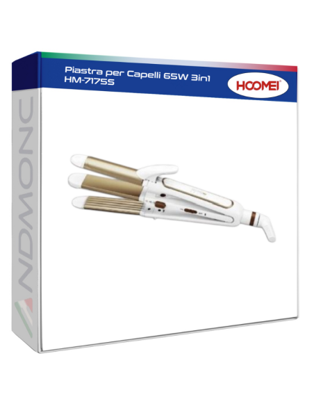 Piastra per Capelli 65W 3in1 HM-7175S