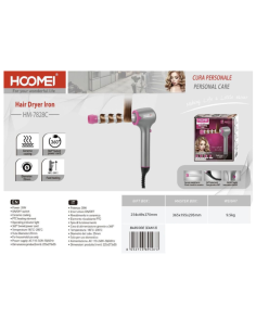 Ferro arricciacapelli 30W HM-7828C 2